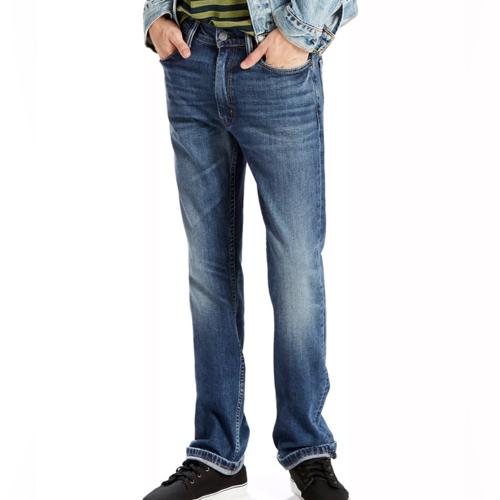 Levi’s Men’s Signature Slim Straight Jeans 34W 36L NWT
